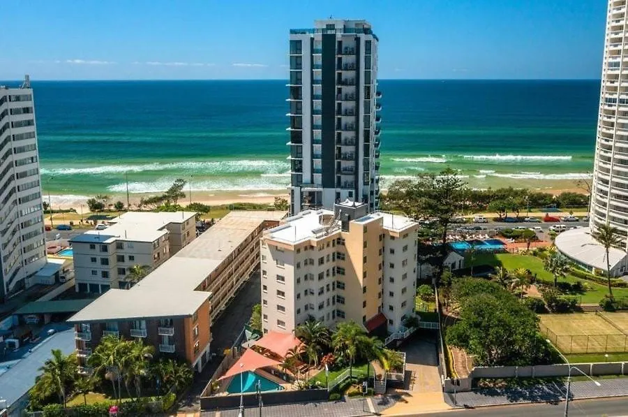 Surfers Paradise Ocean View Apartment With Pool & Lift Access Gold Coast